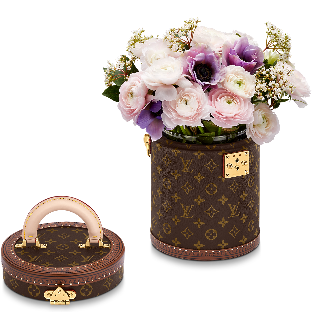 Vase Cannes Monogram Art of Living Trunks and Travel LOUIS VUITTON